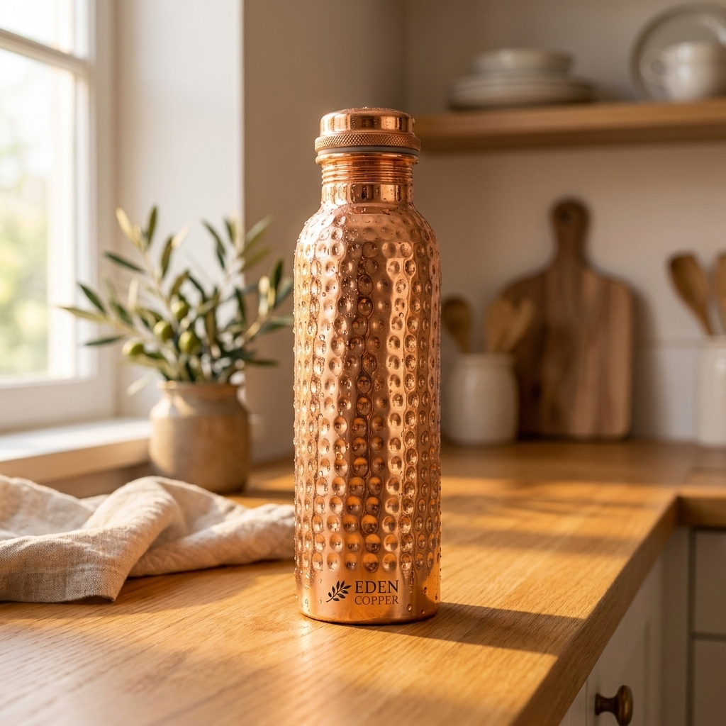 Pure Copper Water Bottle